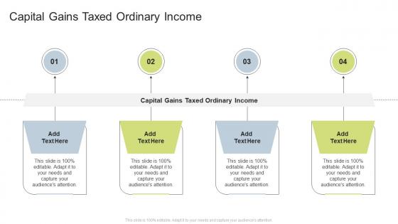 Capital Gains Taxed Ordinary Income In Powerpoint And Google Slides Cpb