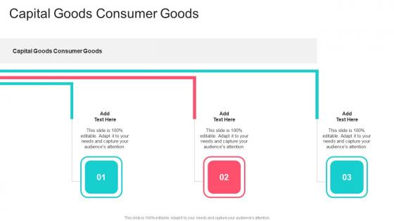 Capital Goods Consumer Goods In Powerpoint And Google Slides Cpb
