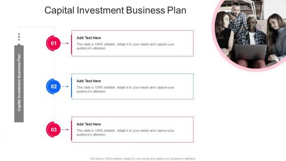 Capital Investment Business Plan In Powerpoint And Google Slides Cpb