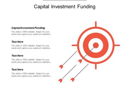 Capital investment funding ppt powerpoint presentation pictures graphics template cpb