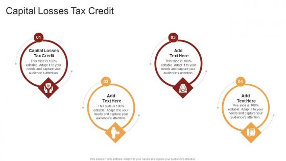 Capital Losses Tax Credit In Powerpoint And Google Slides Cpb