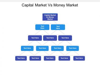 Capital market vs money market ppt powerpoint presentation graphic cpb