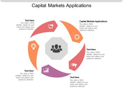 Capital markets applications ppt powerpoint presentation model portfolio cpb