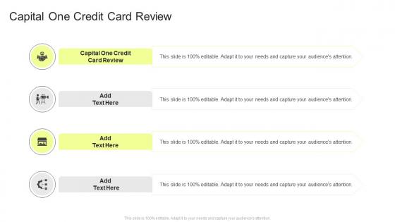 Capital One Credit Card Review In Powerpoint And Google Slides Cpb