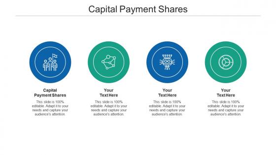 Capital payment shares ppt powerpoint presentation slides demonstration cpb