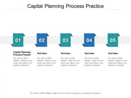 Capital planning process practice ppt powerpoint presentation model cpb