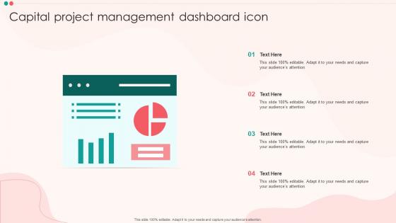 Capital Project Management Dashboard Icon