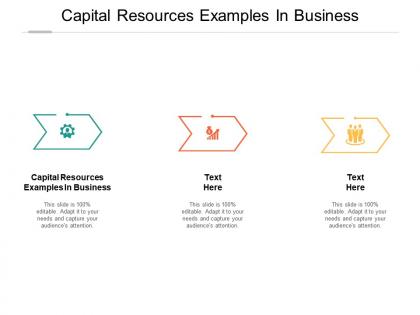 Capital resources examples in business ppt powerpoint presentation graphics cpb