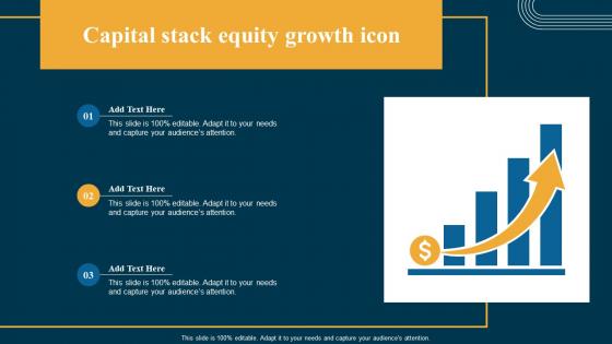 Capital Stack Equity Growth Icon