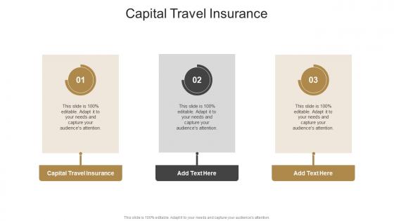 Capital Travel Insurance In Powerpoint And Google Slides Cpb