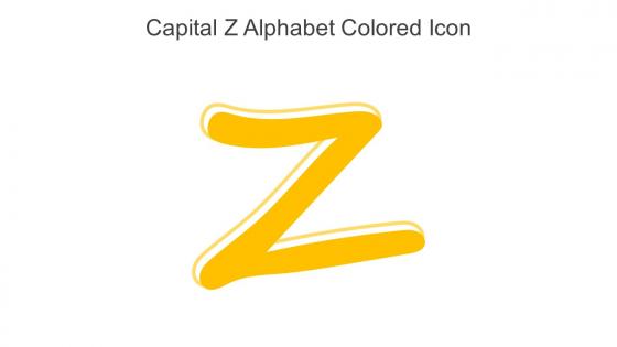 Capital Z Alphabet Colored Icon In Powerpoint Pptx Png And Editable Eps Format