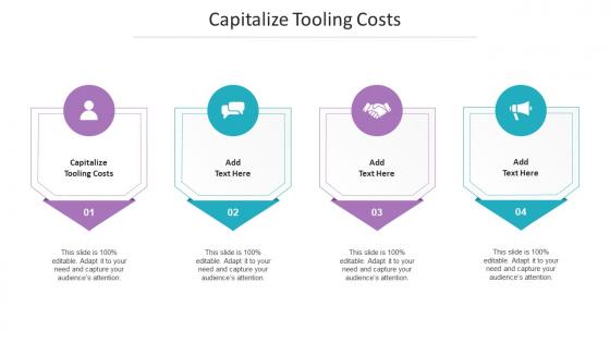 Capitalize Tooling Costs In Powerpoint And Google Slides Cpb