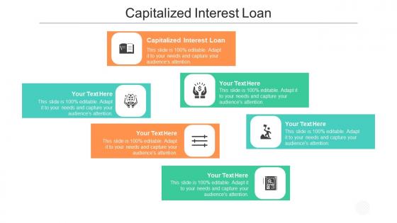 Capitalized interest loan ppt powerpoint presentation model vector cpb