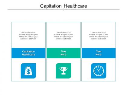 Capitation healthcare ppt powerpoint presentation pictures sample cpb
