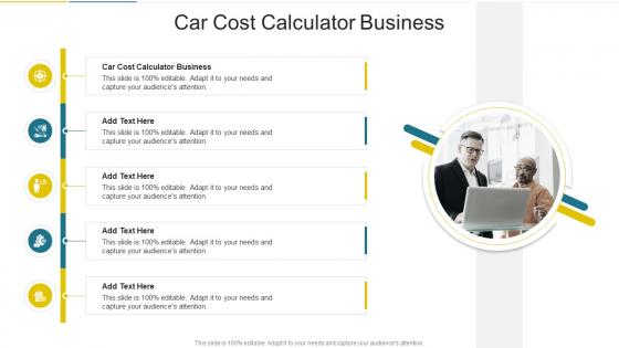 Car Cost Calculator Business In Powerpoint And Google Slides Cpb