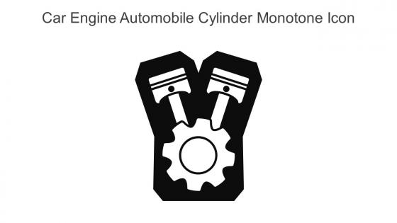 Car Engine Automobile Cylinder Monotone Icon In Powerpoint Pptx Png And Editable Eps Format