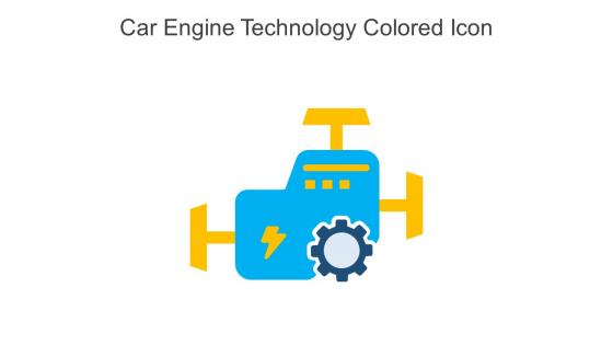 Car Engine Technology Colored Icon In Powerpoint Pptx Png And Editable Eps Format