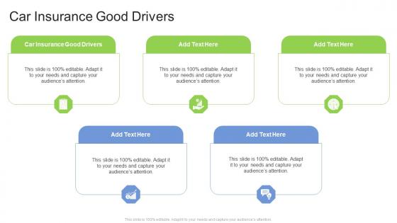 Car Insurance Good Drivers In Powerpoint And Google Slides Cpb
