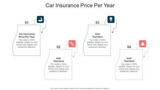 Car Insurance Price Per Year In Powerpoint And Google Slides Cpb