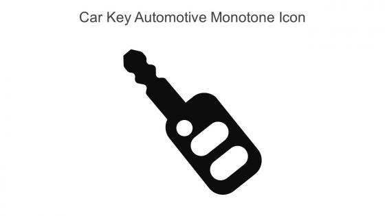 Car Key Automotive Monotone Icon In Powerpoint Pptx Png And Editable Eps Format
