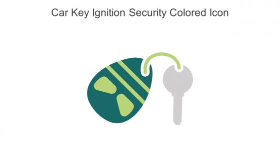 Car Key Ignition Security Colored Icon In Powerpoint Pptx Png And Editable Eps Format