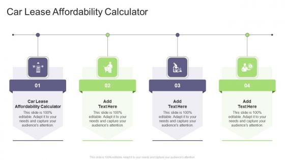 Car Lease Affordability Calculator In Powerpoint And Google Slides Cpb