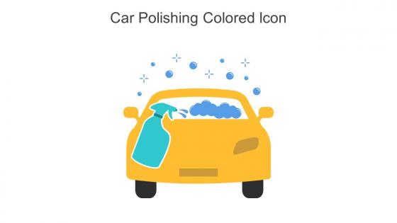 Car Polishing Colored Icon In Powerpoint Pptx Png And Editable Eps Format