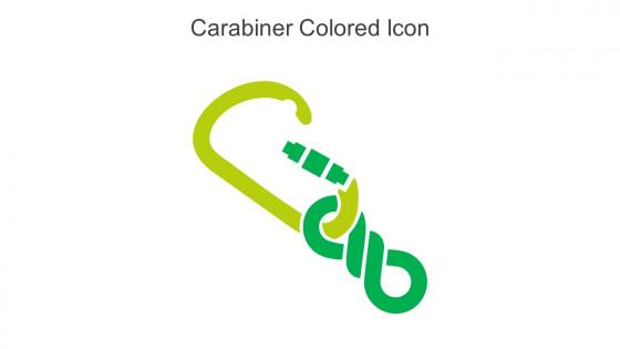 Carabiner Colored Icon In Powerpoint Pptx Png And Editable Eps Format