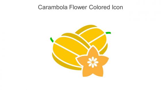 Carambola Flower Colored Icon In Powerpoint Pptx Png And Editable Eps Format