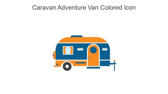Caravan Adventure Van Colored Icon In Powerpoint Pptx Png And Editable Eps Format