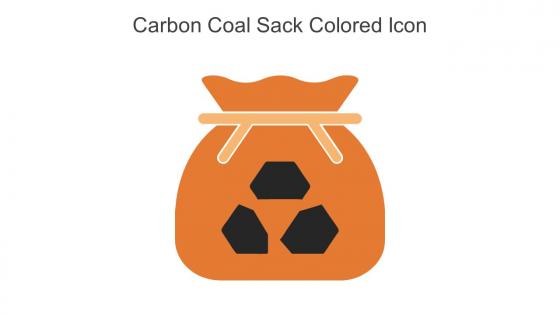 Carbon Coal Sack Colored Icon In Powerpoint Pptx Png And Editable Eps Format