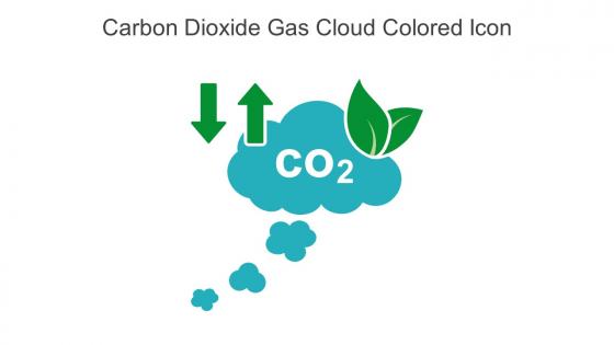 Carbon Dioxide Gas Cloud Colored Icon In Powerpoint Pptx Png And Editable Eps Format