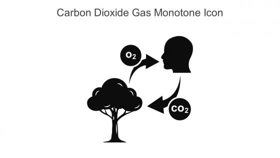Carbon Dioxide Gas Monotone Icon In Powerpoint Pptx Png And Editable Eps Format