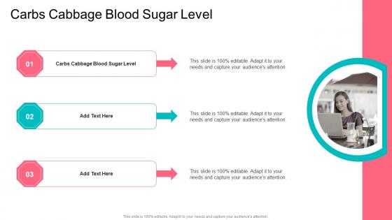 Carbs Cabbage Blood Sugar Level In Powerpoint And Google Slides Cpb