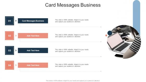 Card Messages Business In Powerpoint And Google Slides Cpb