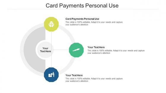 Card Payments Personal Use Ppt Powerpoint Presentation Gallery Examples Cpb