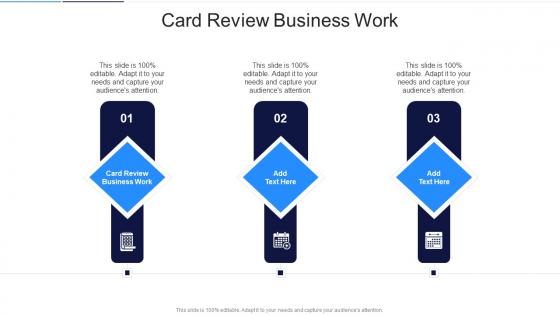 Card Review Business Work In Powerpoint And Google Slides Cpb