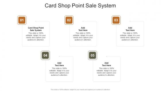 Card Shop Point Sale System In Powerpoint And Google Slides Cpb