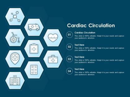 Cardiac circulation ppt powerpoint presentation inspiration graphic images