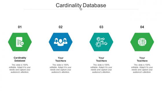 Cardinality database ppt powerpoint presentation pictures infographics cpb