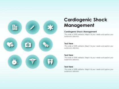 Cardiogenic shock management ppt powerpoint presentation styles themes