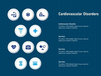 Cardiovascular disorders ppt powerpoint presentation infographic template slides