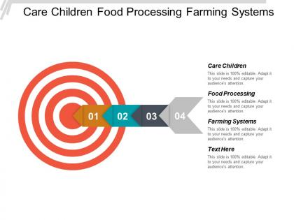 Care children food processing farming systems good health cpb