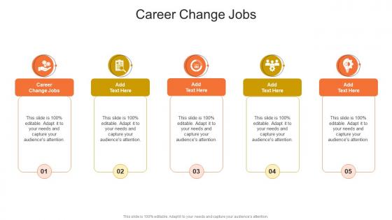 Career Change Jobs In Powerpoint And Google Slides Cpb