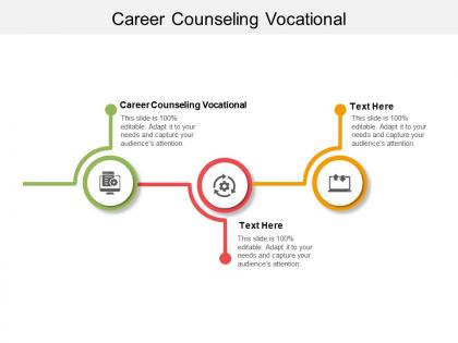 Career counseling vocational ppt powerpoint presentation icon design templates cpb