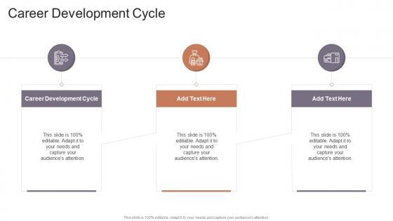 Career Development Cycle In Powerpoint And Google Slides Cpb