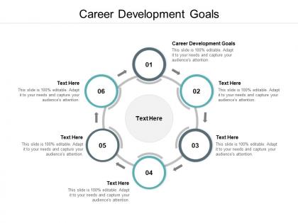 Career development goals ppt powerpoint presentation icon graphic tips cpb