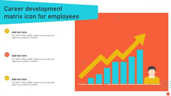 Career Development Matrix Icon For Employees
