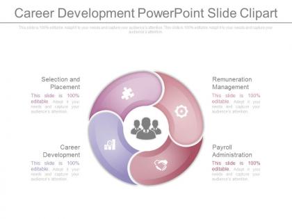 Career development powerpoint slides clipart