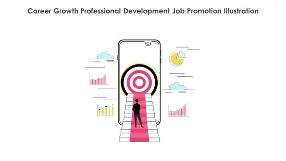 Career Growth Professional Development Job Promotion Illustration